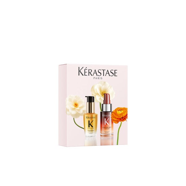 Ker&aacute;stase Nutritive 8H Magic Night Serum and Elixir Ultime L'Huile Originale Hair Oil Mini Duo Spring Set 2026